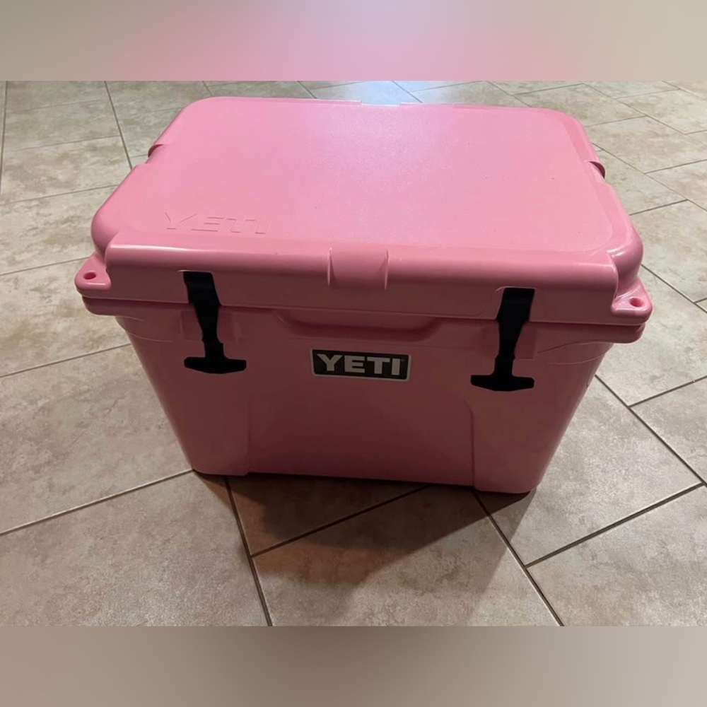 YETI Pink Cooler